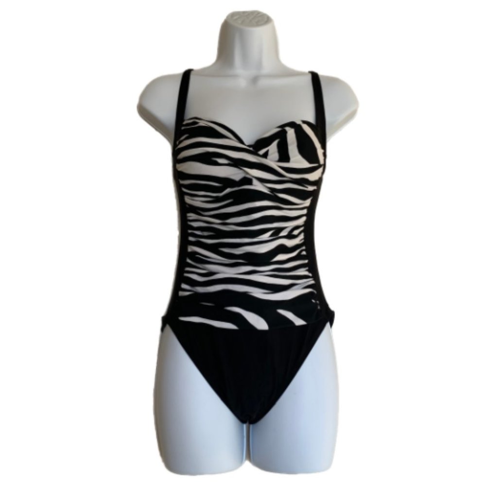 Black One Piece Swimsuit - Jaclyn Smith